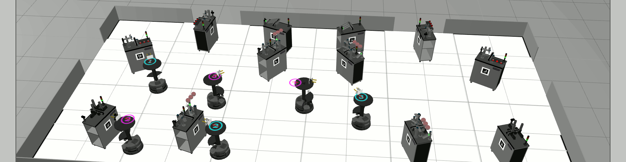 RoboCup Logistics League Simulation